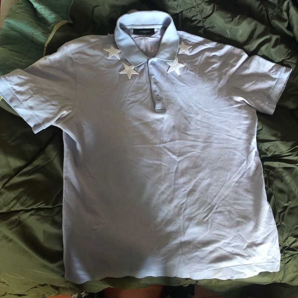 Givenchy Stars Polo shirt. Size L but fits like medium